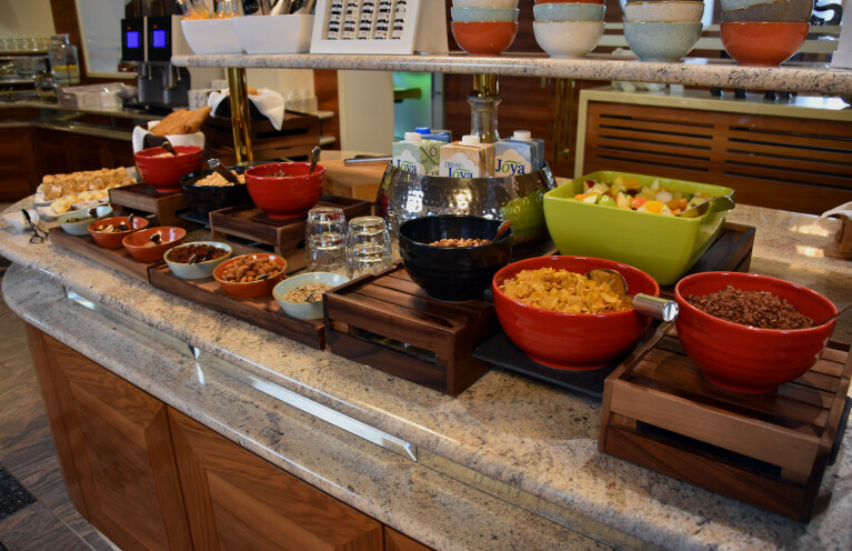 Hotel Vienna Frühstück Buffet